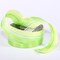 The Ribbon People Green and White Wired Craft Ribbon with Stripes 1.5" x 40 Yards